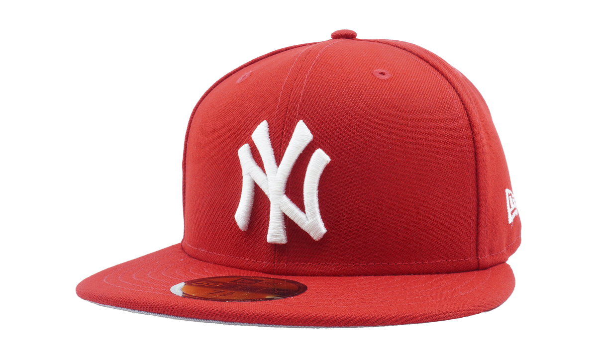 59FIFTY New York Yankees 1994 World Series Side Patch Fitted Hat "Red / Grey - Under Brim" NE847