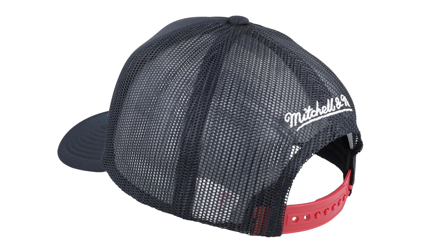 NBA Hardwood Classics Speedway Trucker Cap "Chicago Bulls - Black" HT8691 CBUBLCK