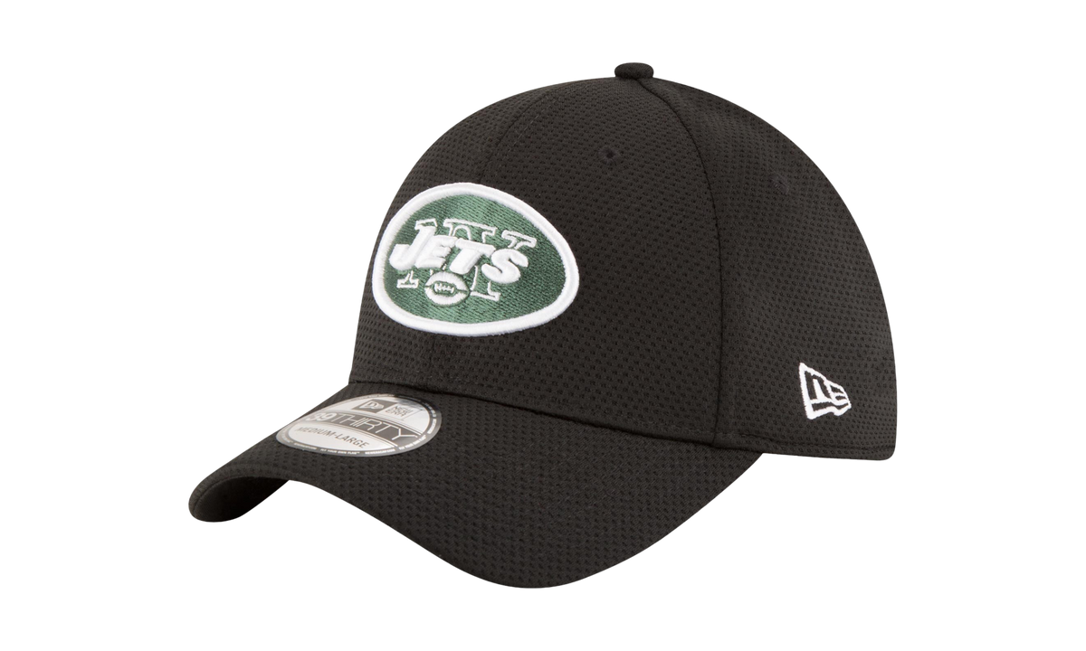 39THIRTY New York Jets Sideline Tech Stretch Fit Hat "Black" NE591