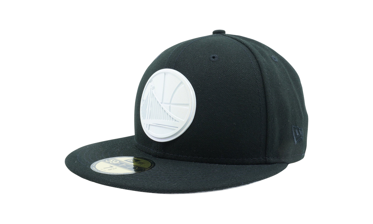 59FIFTY Golden State Warriors Polished Logo Fitted Hat "Dark Green" NE1141