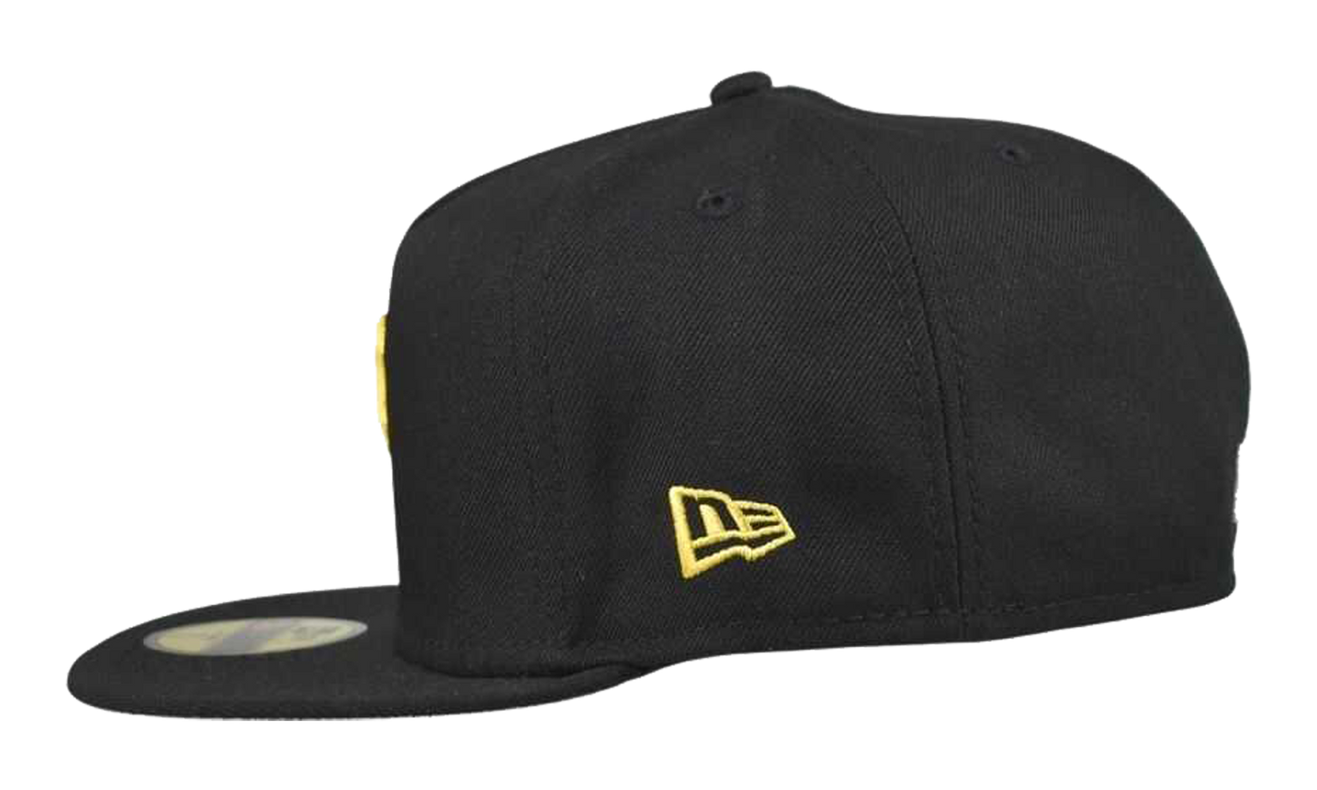 59FIFTY A-Frame Pittsburgh Pirates Fitted Hat "Black" 60596830