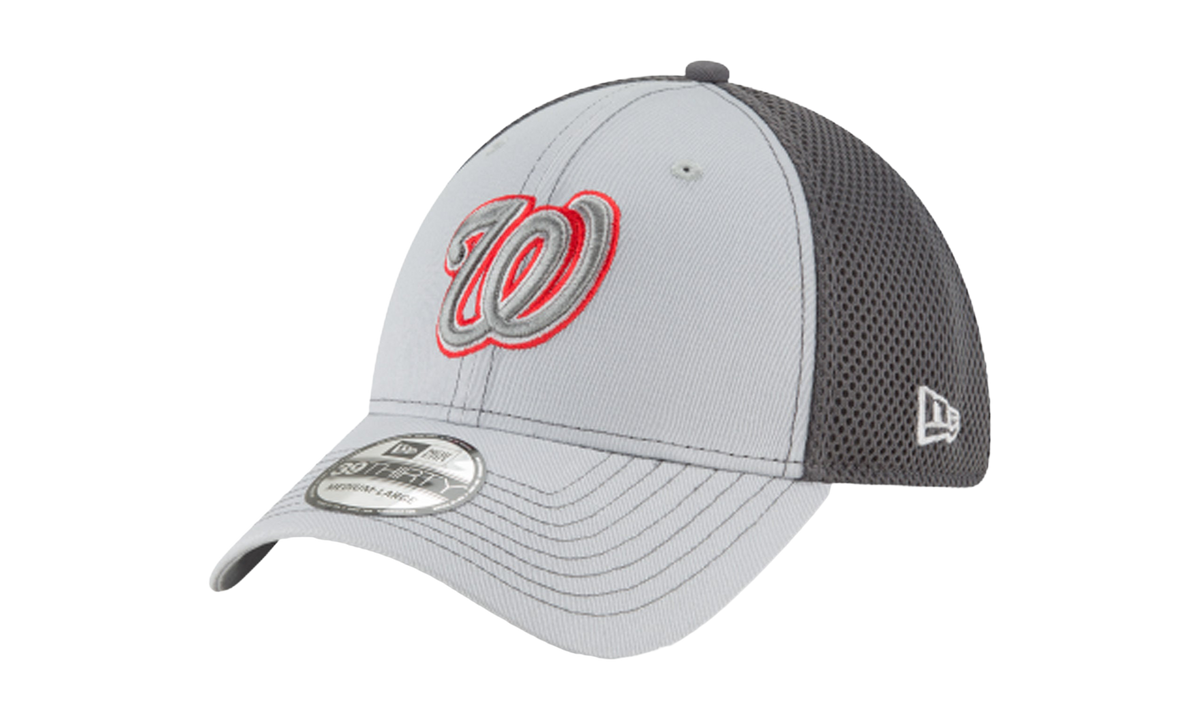 39THIRTY Washington Nationals Neo Flex Fit Hat "Grey" NE662