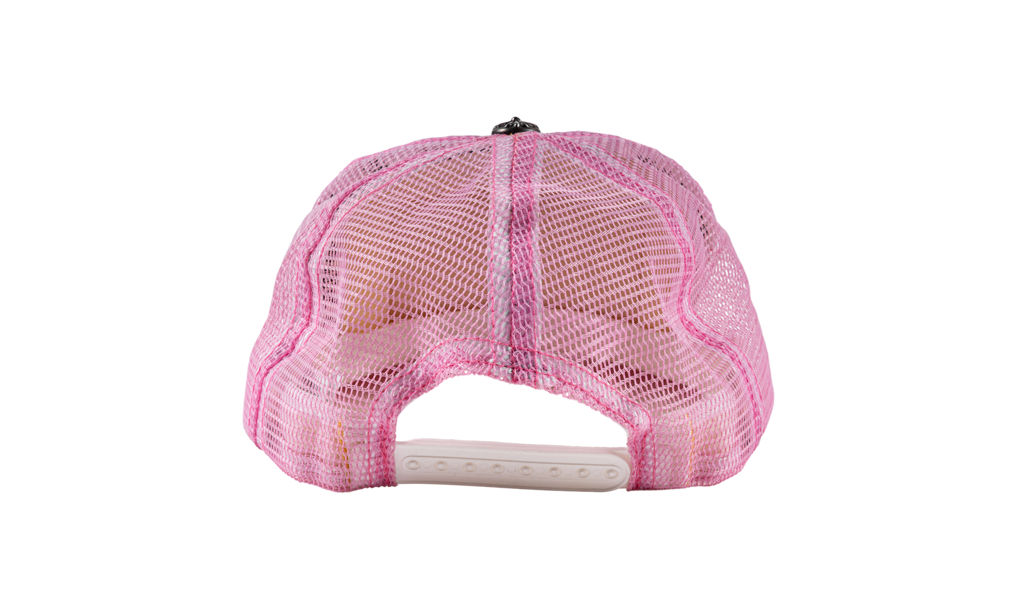 CH Hollywood Trucker Hat "Pink / White" CHRM1522