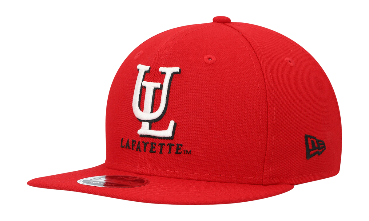 9FIFTY Louisiana Ragin Cajuns Snapback Hat "Scarlet" NE1028