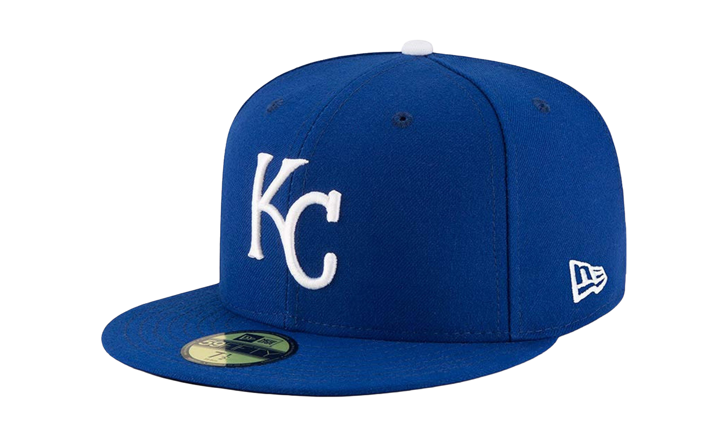 59FIFTY Kansas City Royals On-Field Fitted Hat "Blue" NE967