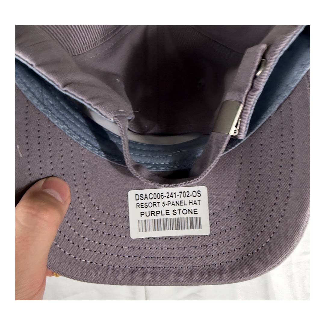 Darcsport Resort 5 Panel Hat Purple Stone