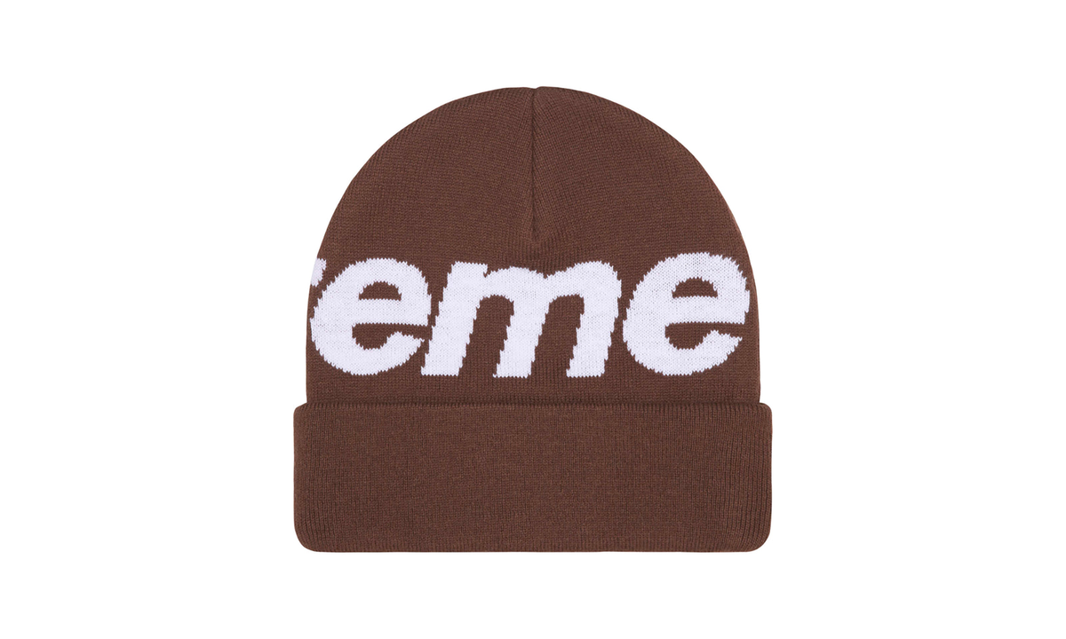 Big Logo Beanie "FW25 - Brown" SU26856