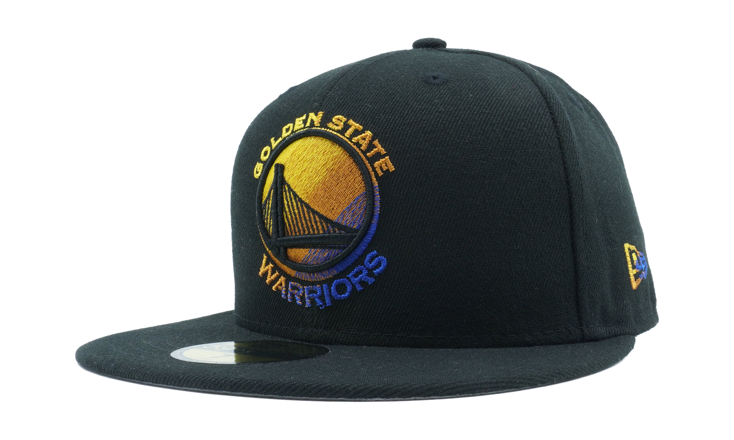 59FIFTY Golden State Warriors 'Color Dim' Fitted Hat "Black" NE1119