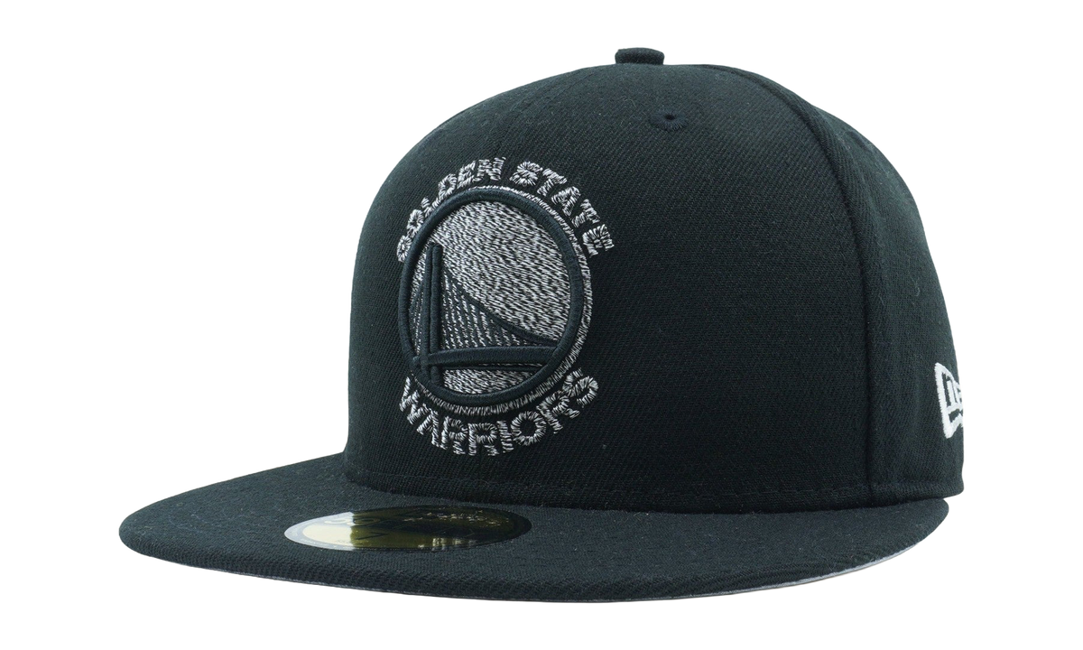 59FIFTY Golden State Warriors Team Twisted Fitted Hat "Black" NE1127
