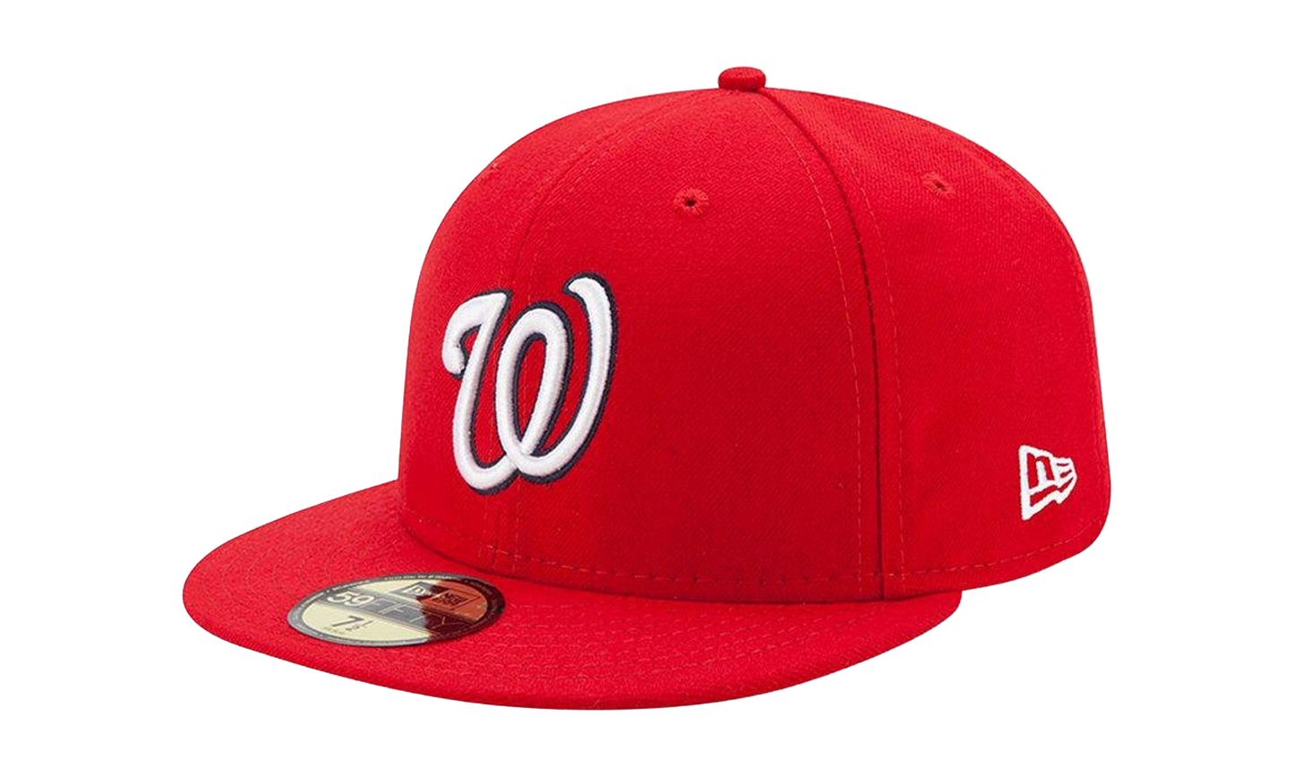 59FIFTY Washington Nationals On-Field Fitted Hat "Red" NE960