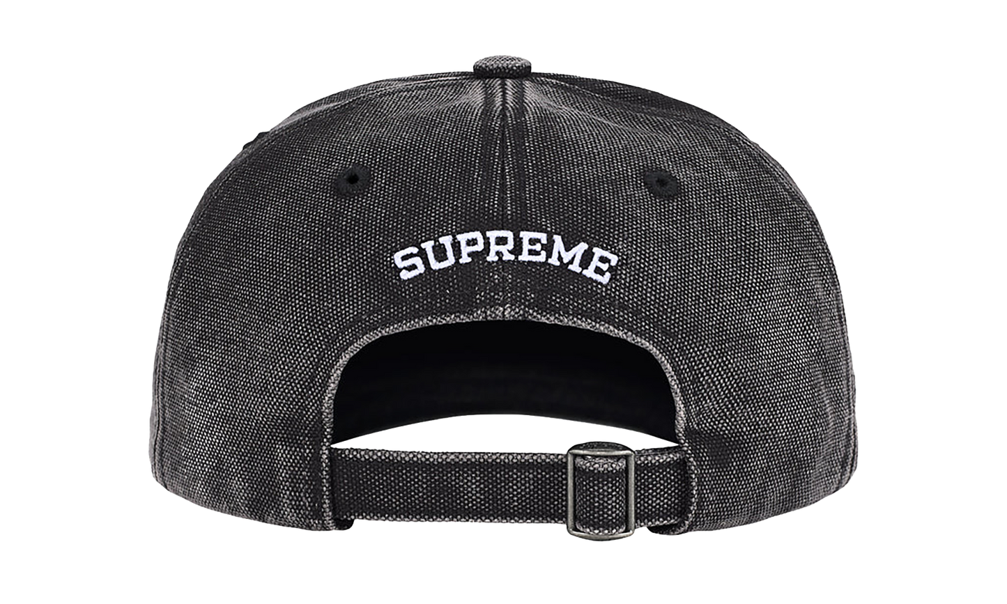 Pigment Coated S Logo 6-Panel "SS26 - Black" SU27308