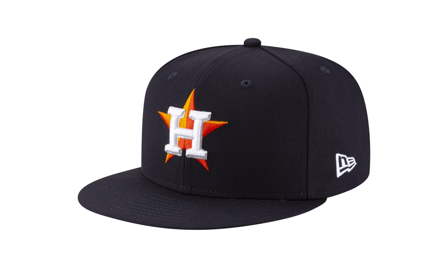 59FIFTY Houston Astros Cooperstown Wool Fitted Hat "Black" NE713
