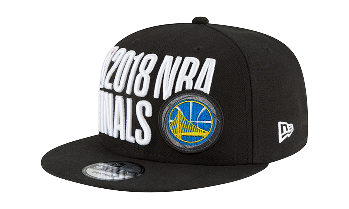 9FIFTY Golden State Warriors 2018 Finals Snapback Hat "Black" NE693
