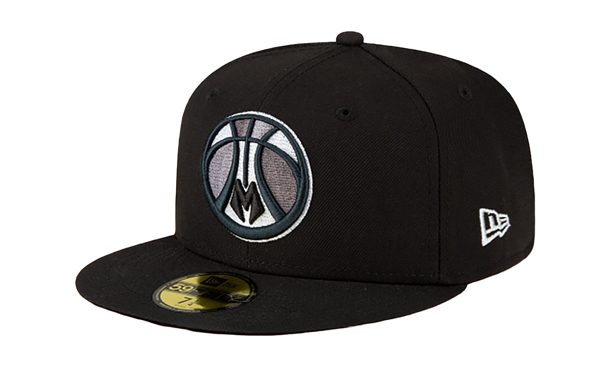 59FIFTY Milwaukee Bucks Fitted Hat "Black / Grey - Under Brim" NE1091