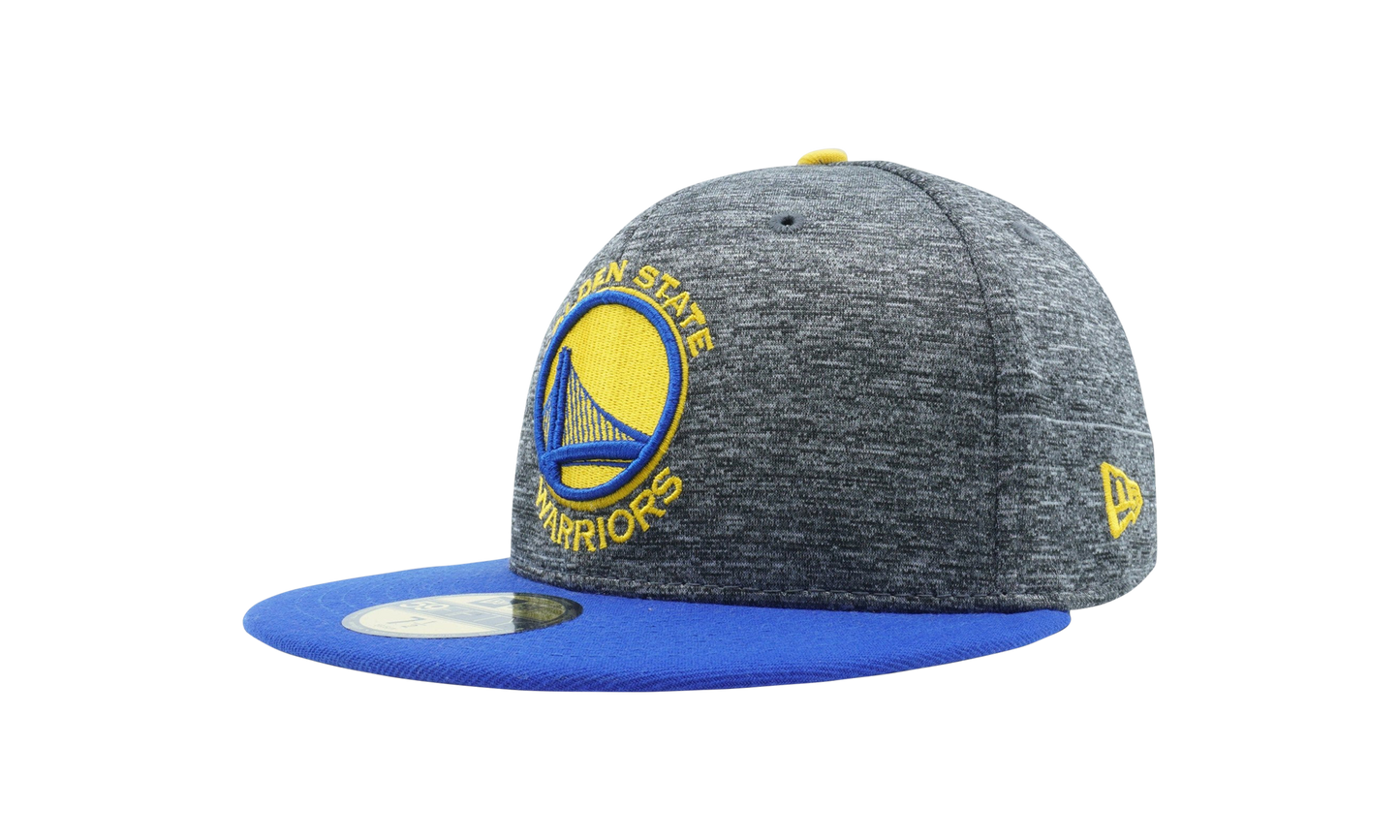 59FIFTY Golden State Warriors Shadow Tagged Fitted Hat "Heather Grey / Blue" NE1129