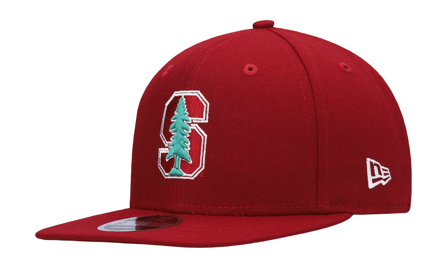 9FIFTY Stanford Cardinal Team Snapback Hat "Wine Red" NE1011