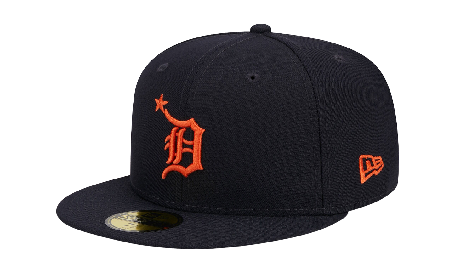 59FIFTY Detroit Tigers 2023 All Star Game Fitted Hat "Black / Grey - Under Brim" NE916