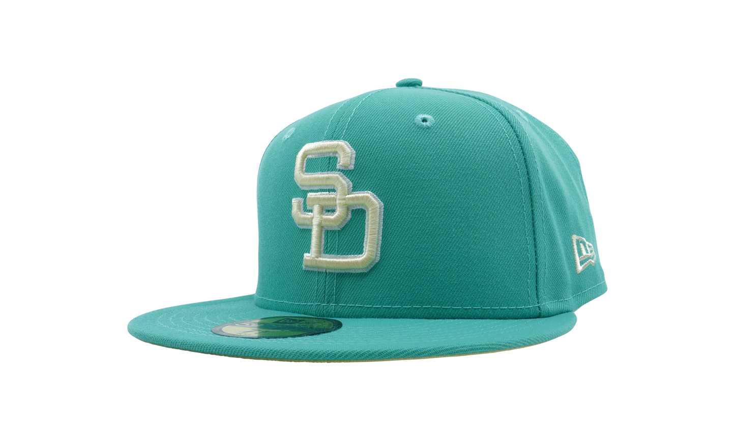 59FIFTY San Diego Padres 1984 World Series Fitted Hat "Clear Mint" NE1078
