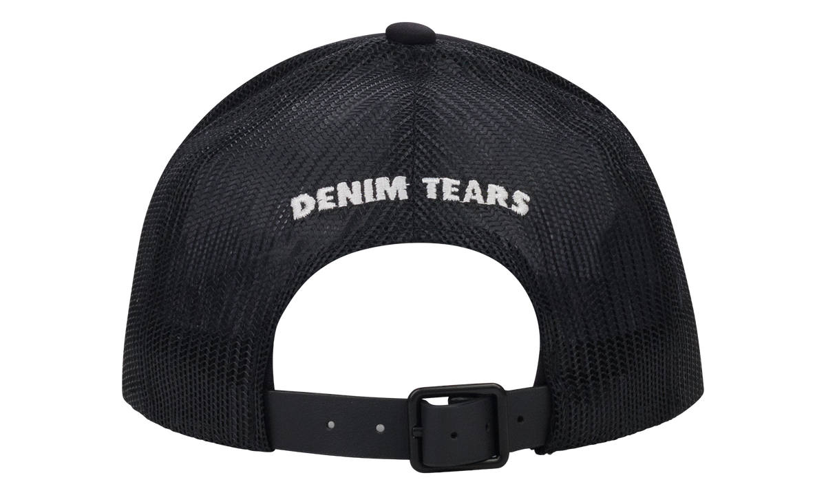 Crown Made of Cotton Trucker Hat "Black" DT968