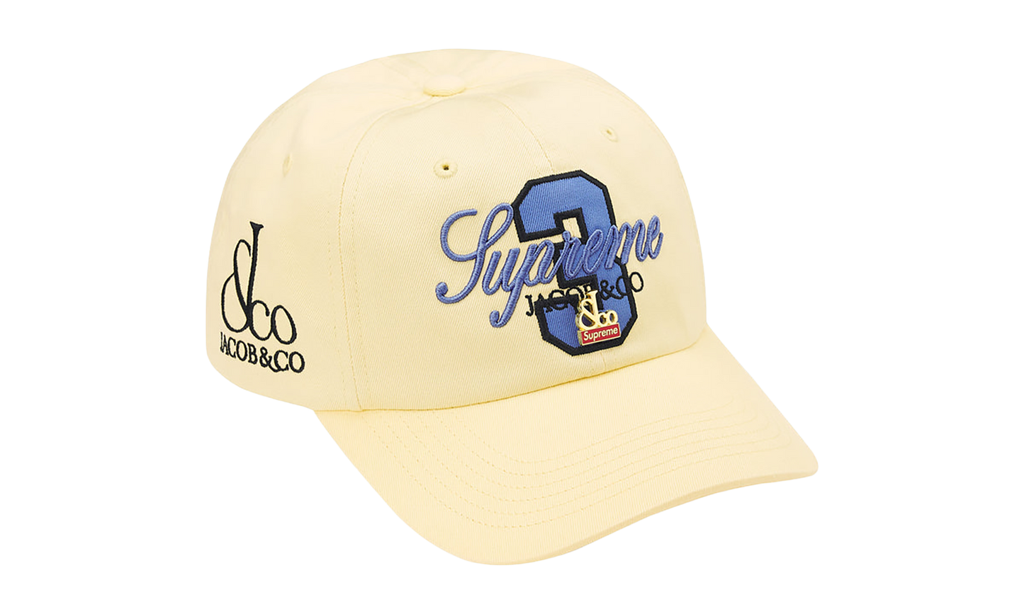 La Martina 6-Panel "SS26 - Light Yellow" SU27835