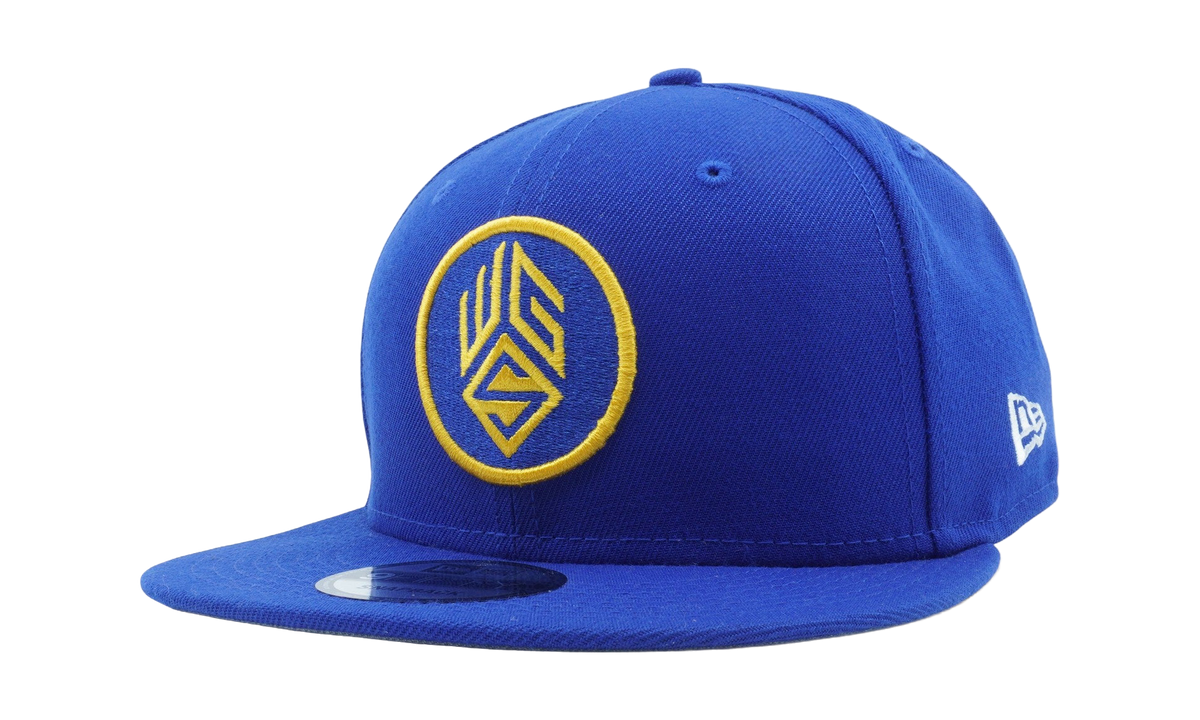 9FIFTY Golden State Warriors Wargam Snapback Hat "Royal Blue" NE1000
