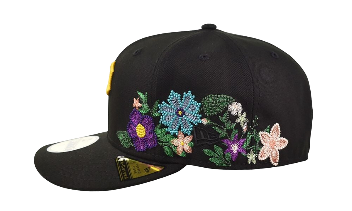 59FIFTY Tonal Florals Pittsburg Pirates Fitted Hat "Black" 60668936