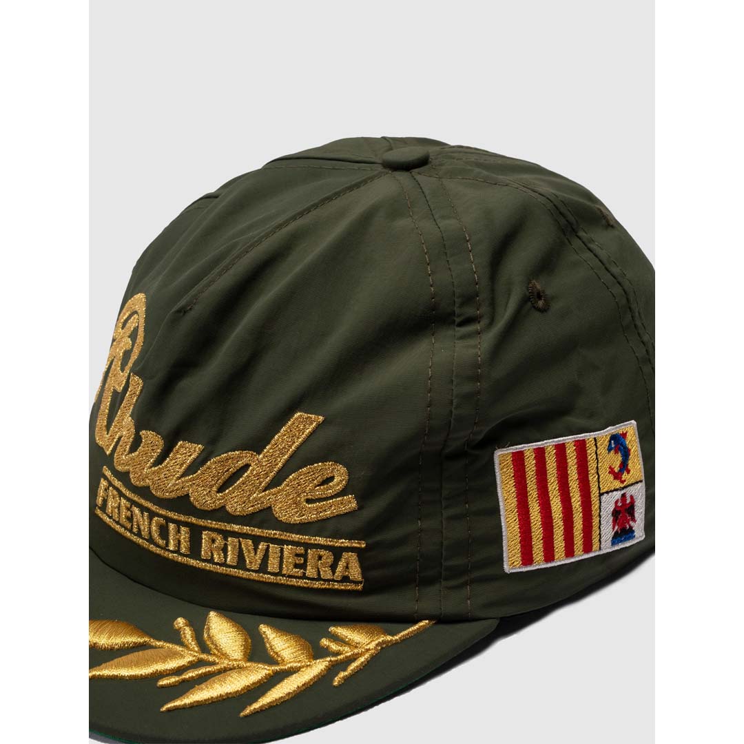 Rhude French Riviera Hat Green Gold