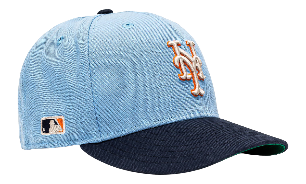 59FIFTY New York Mets Fitted Hat "Blue Core / Green - Undervisor" NE1251
