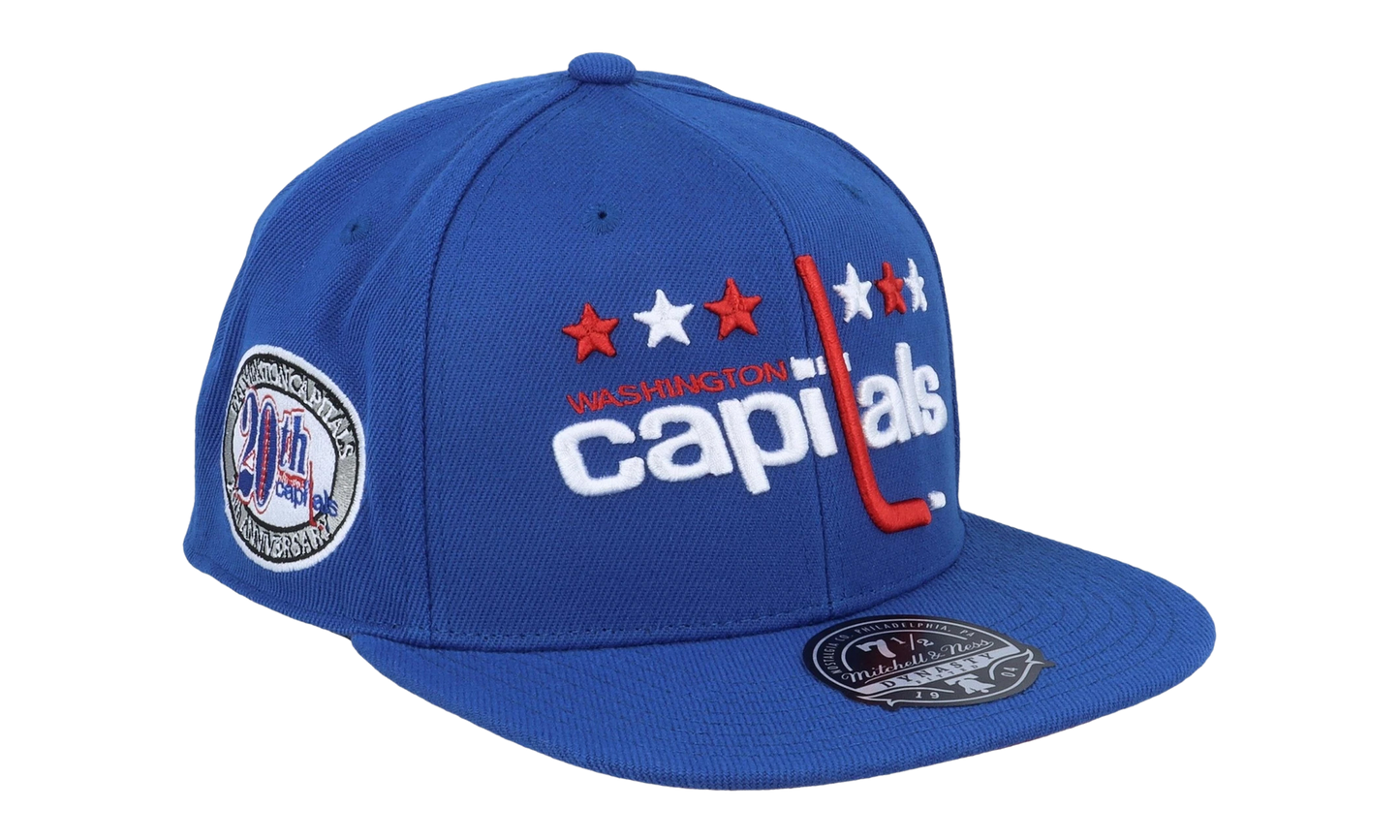 NHL Vintage Fitted Cap "Washington Capitals - Blue" 6HSFSH22084 WCABLUE