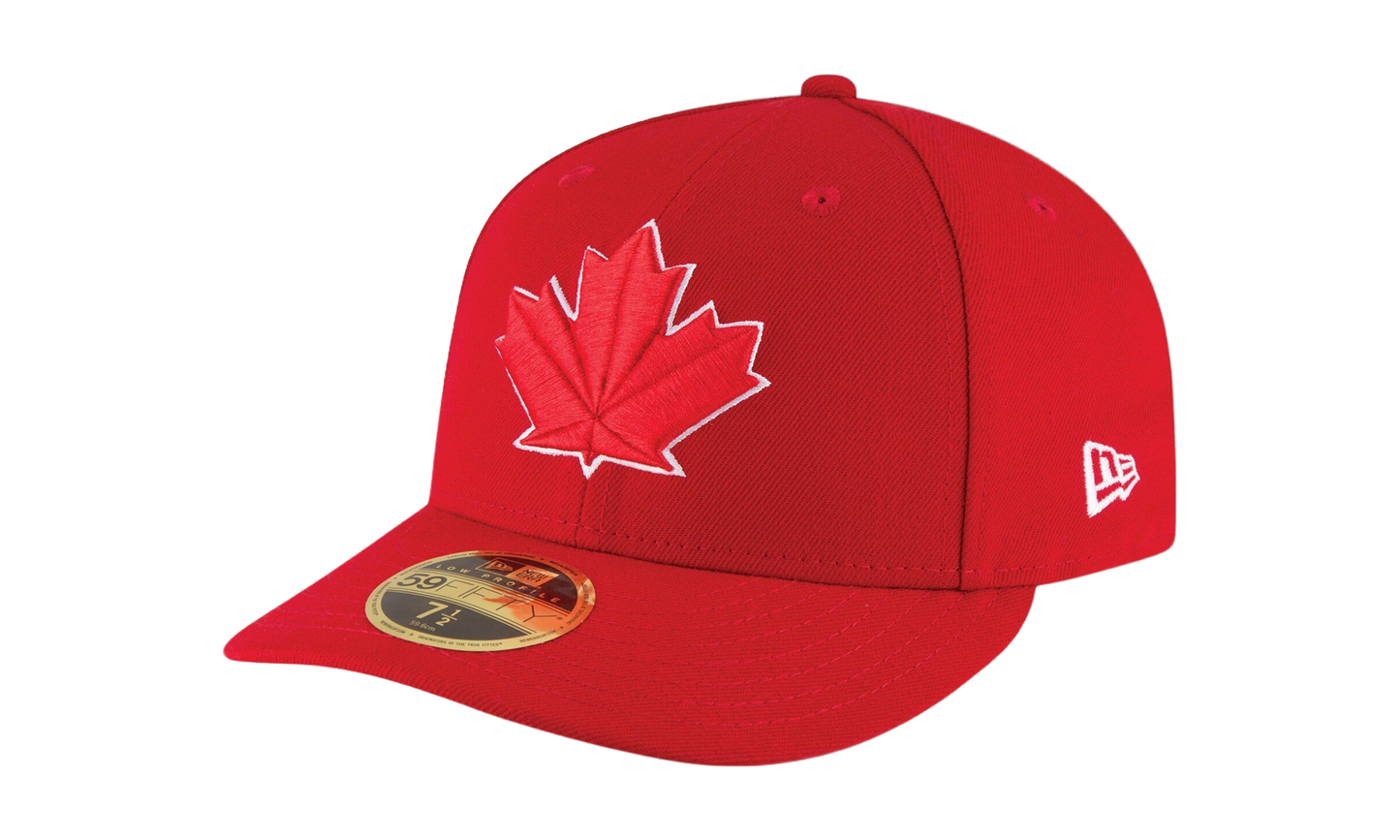 59FIFTY Toronto Blue Jays 2017 Low Profile Authentic Fitted Hat "Red" NE963