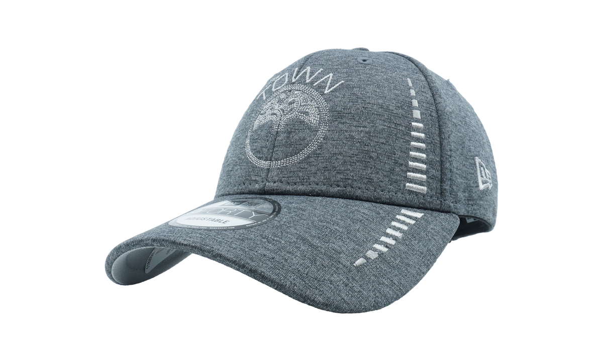 9FORTY Golden State Warriors City Edition Speed Shot Strapback Hat "Heather Grey" NE690