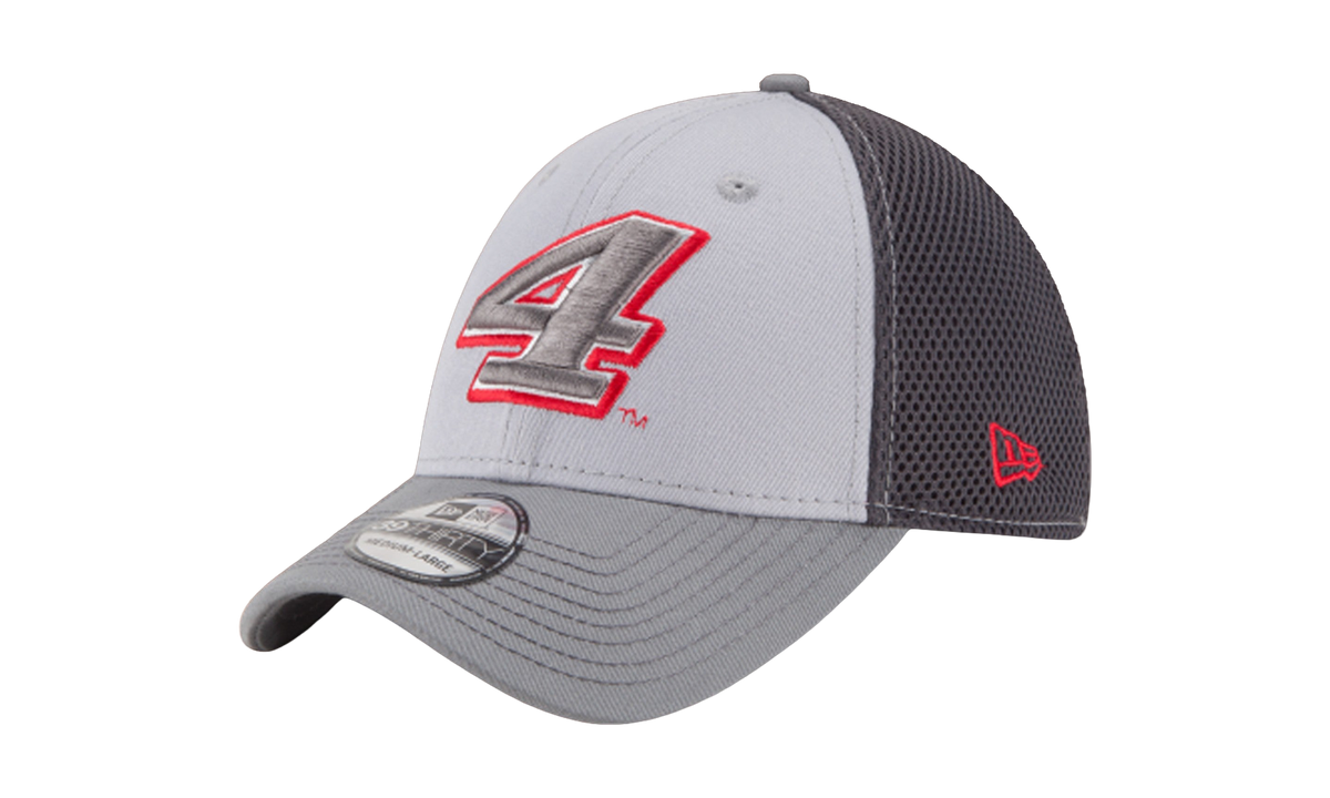 39THIRTY NASCAR Kevin Harvick #4 Neo Flex Fit Hat "Grey" NE1107