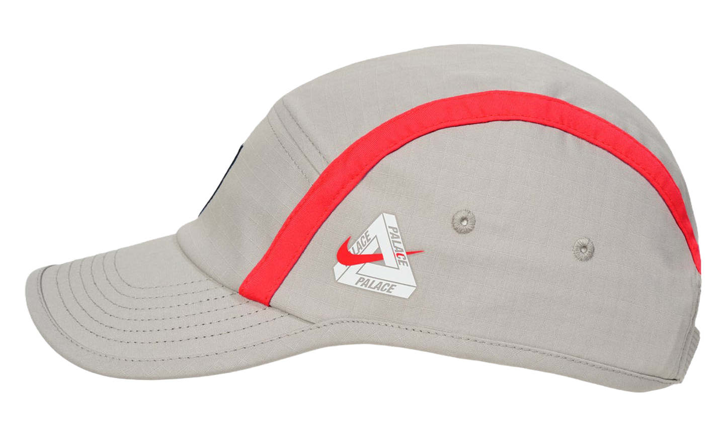 England Unstructured Cap "Palace - Pewter Grey/Cool Grey/Bright Crimson" IO9461 052