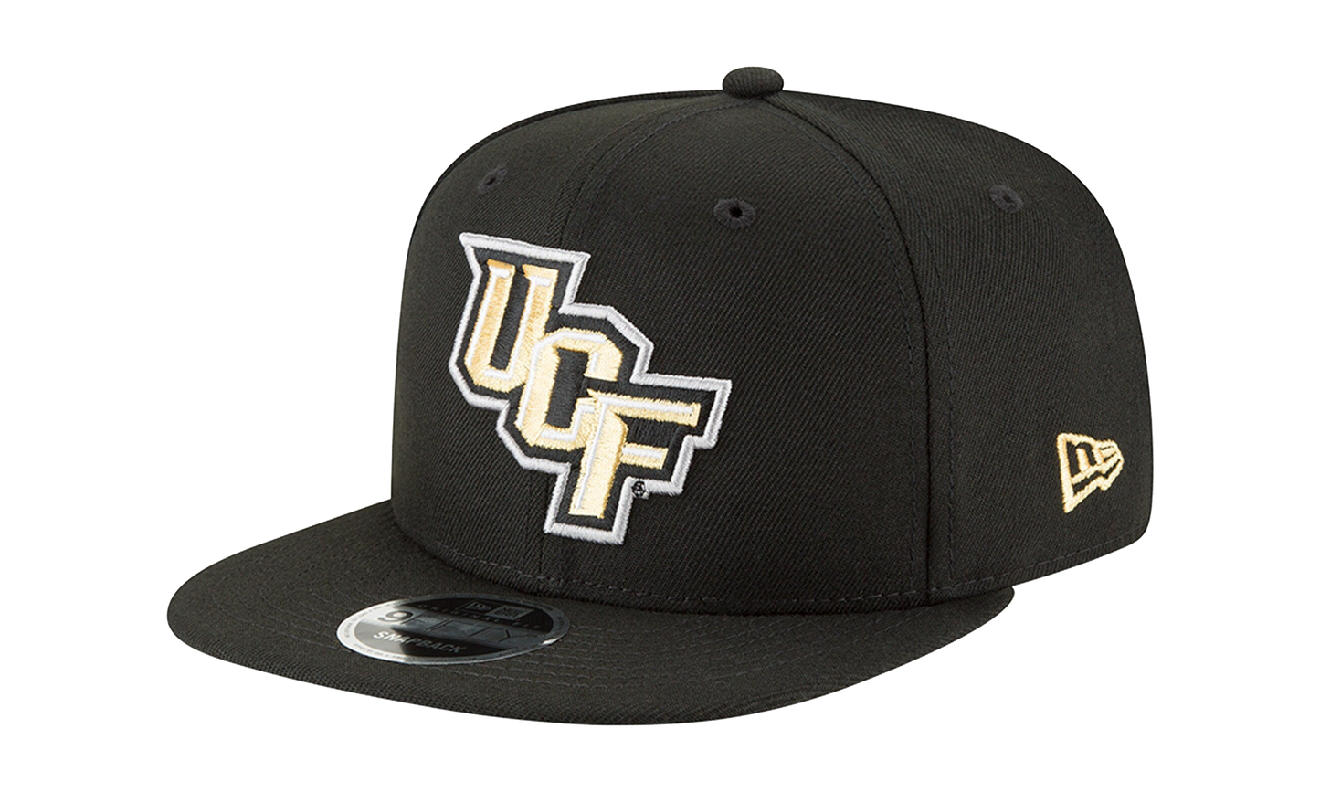 9FIFTY UCF Knights Snapback Hat "Black / Gold - Logo" NE987