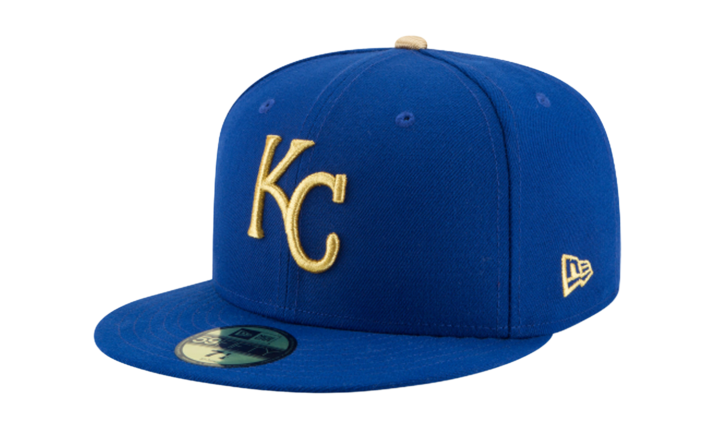 59FIFTY Kansas City Royals Authentic Fitted Hat "Blue" NE953