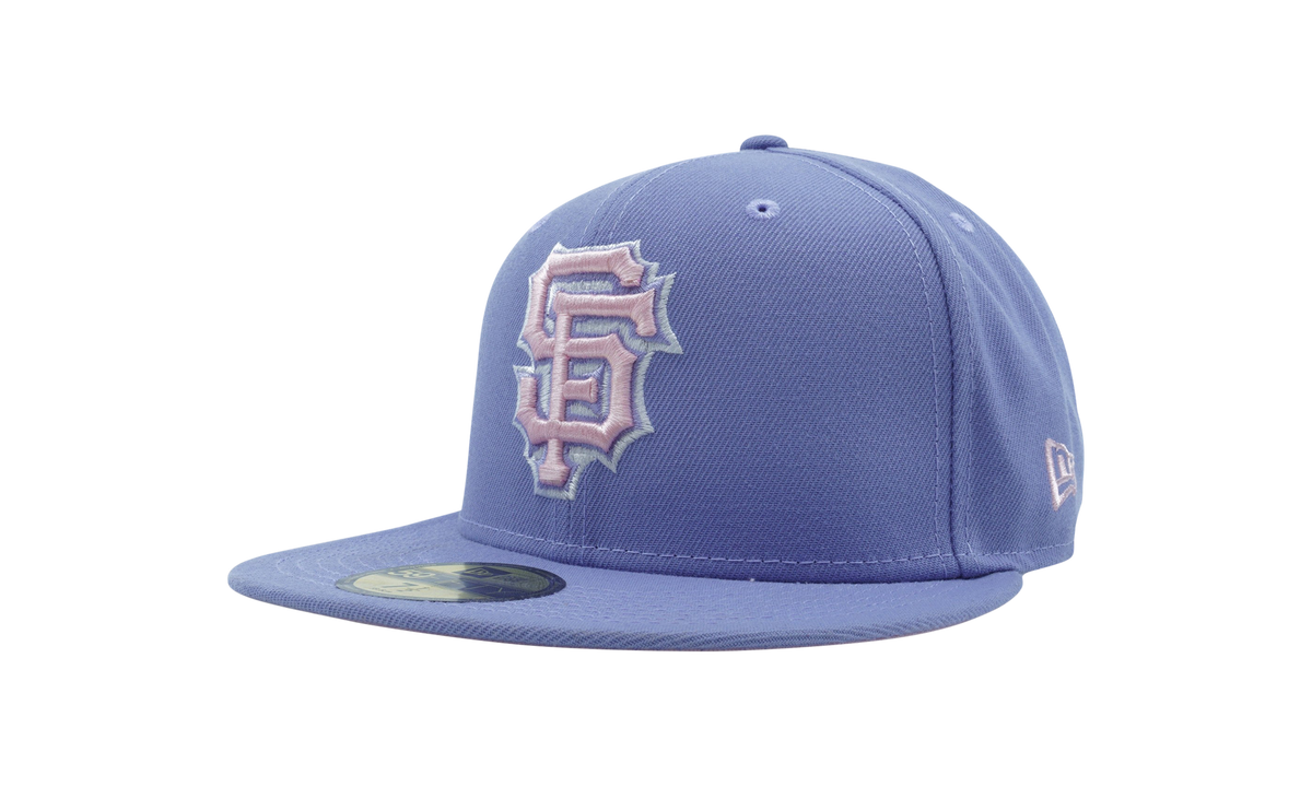 59FIFTY San Francisco Giants Inaugural Side Patch Fitted Hat "Lavender" NE1073