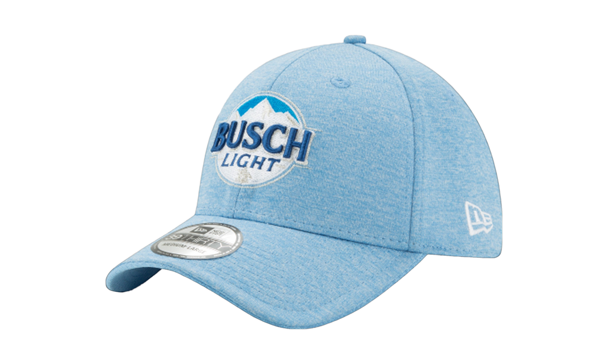 39THIRTY Busch Light NASCAR Kevin Harvick Flex Fit Hat "Light Blue" NE611