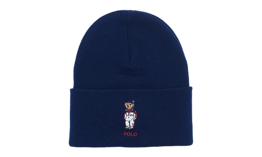 2022 Olympics Bear Beanie "Navy" PE0051 411