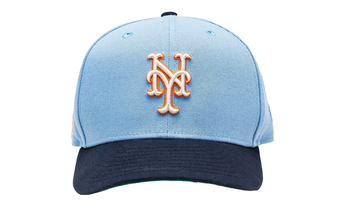 59FIFTY New York Mets Fitted Hat "Blue Core / Green - Undervisor" NE1251