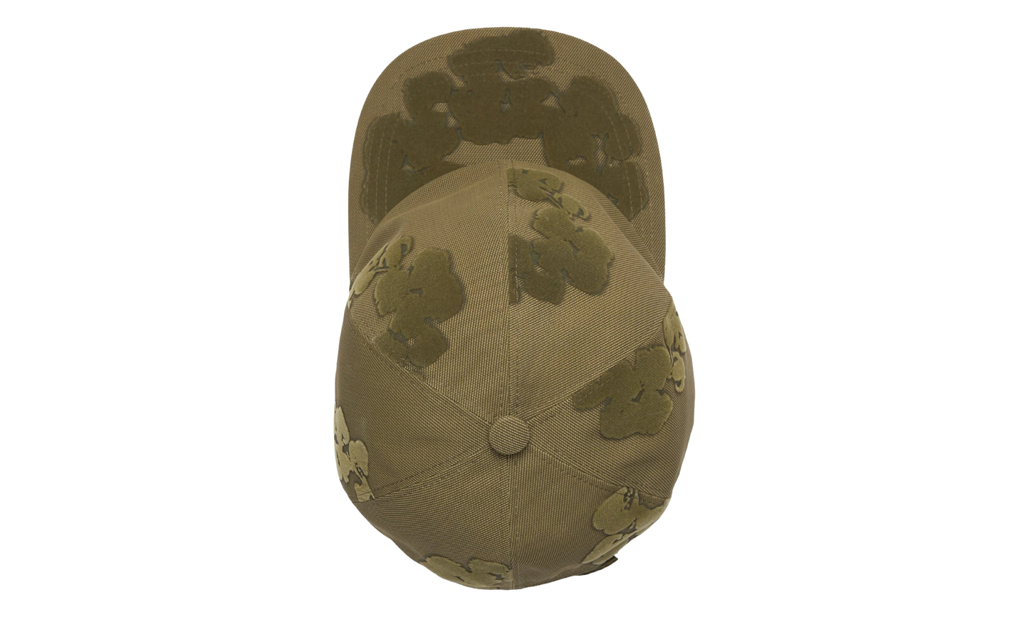 Cotton Wreath Flocked Cap "Tan" DT921