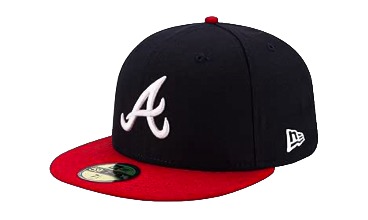 59FIFTY Atlanta Braves Fitted Cap "Navy / Red" 70361069