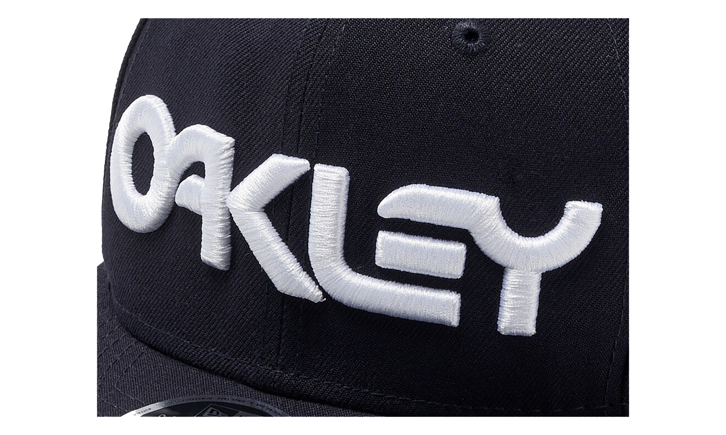 9FIFTY OAKLEY x New Era Mark II Novelty Snapback Hat "Fathom Dark Blue" 911784 6AC