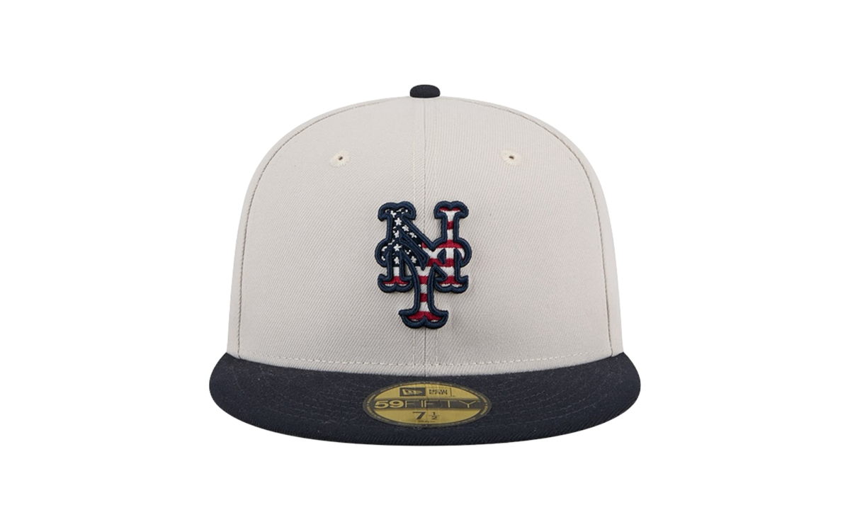 New York Mets Independence Day 2024 59FIFTY Fitted Hat "Grey" 60506382