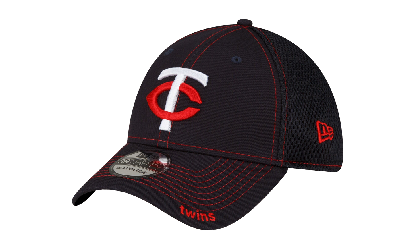 39THIRTY Minnesota Twins Classic Neo Team Flex Fit Hat "Navy" NE570