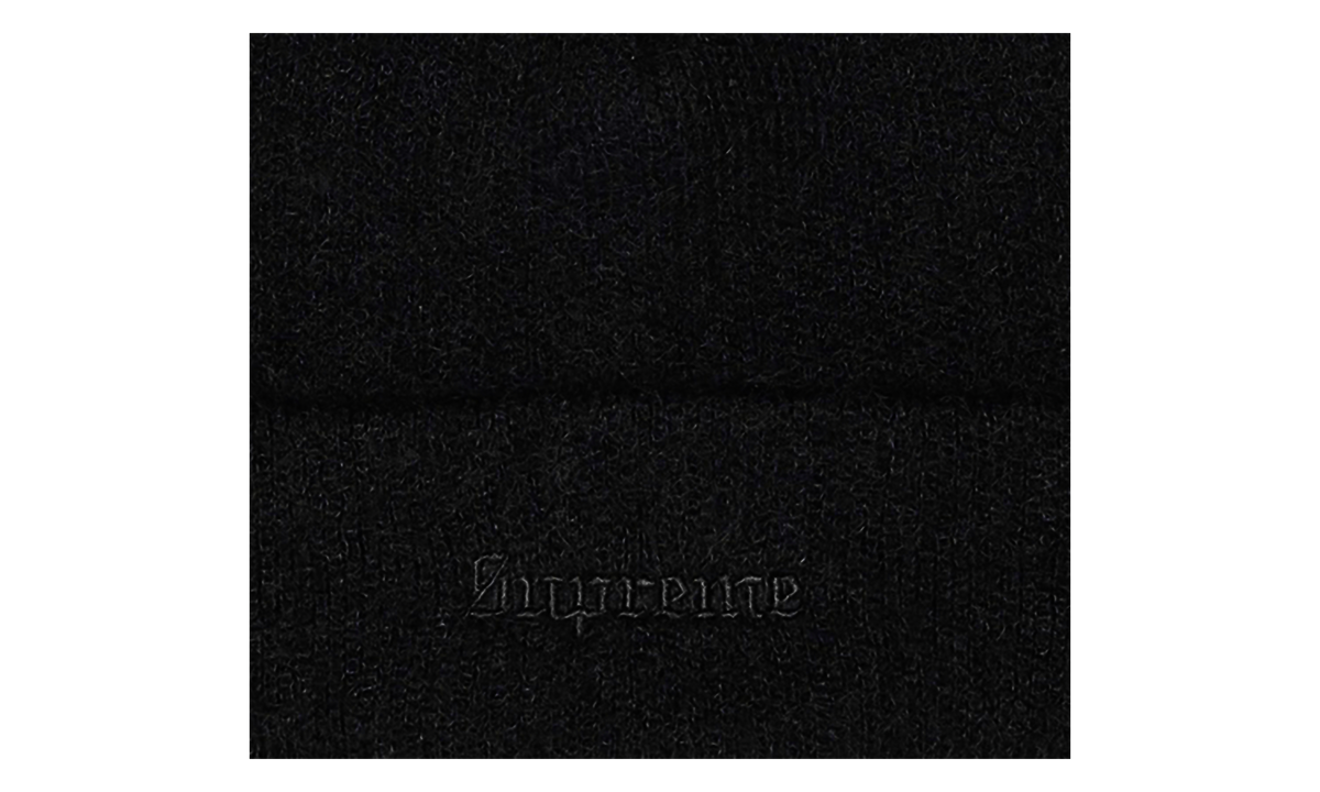 Mohair Beanie "FW25 - Black" SU27495