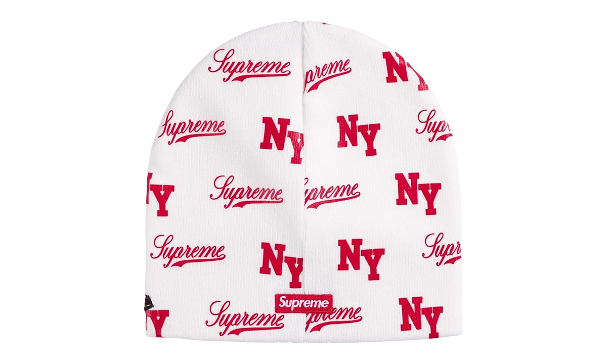 New Era Monogram Beanie "SS26 - White" SU27858
