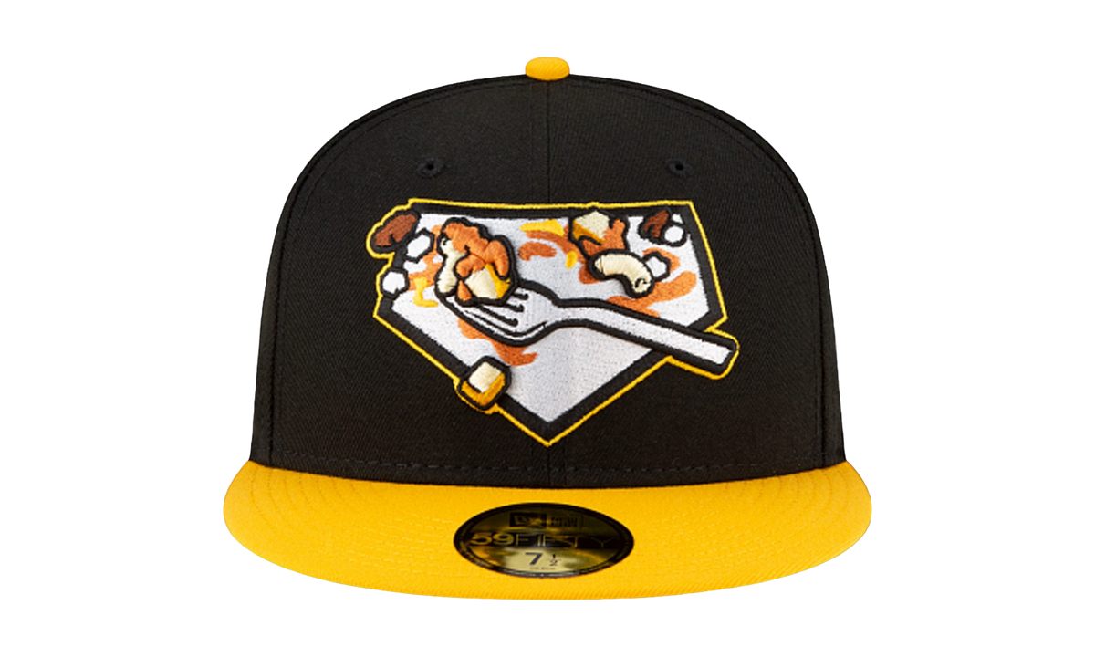 59FIFTY Rochester Red Wings 'Theme Night' Fitted Hat "Black / Gold - Brim" NE767