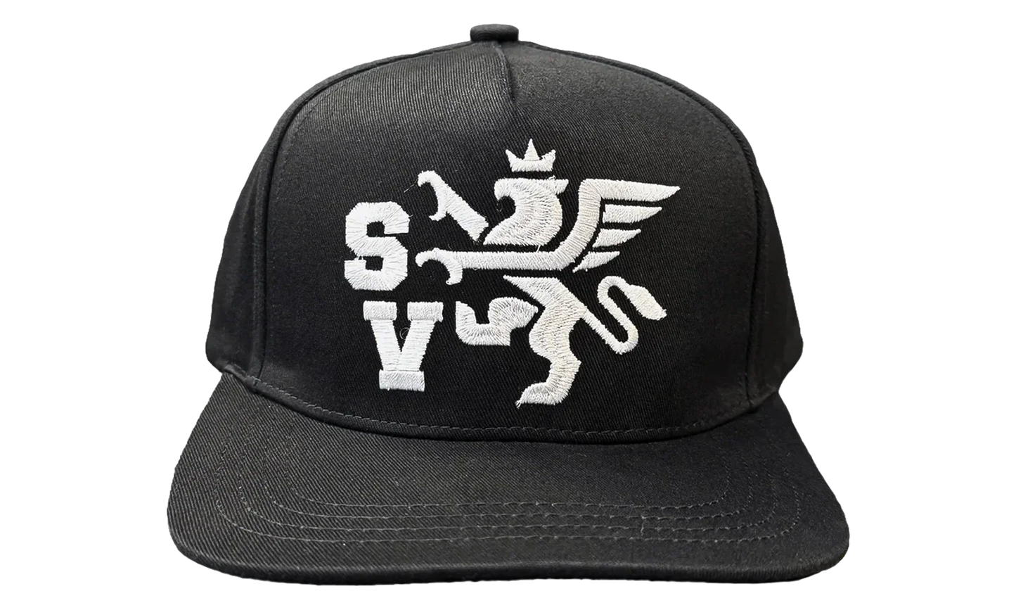 Griffin Black White Snapback Hat "Black White" SV079