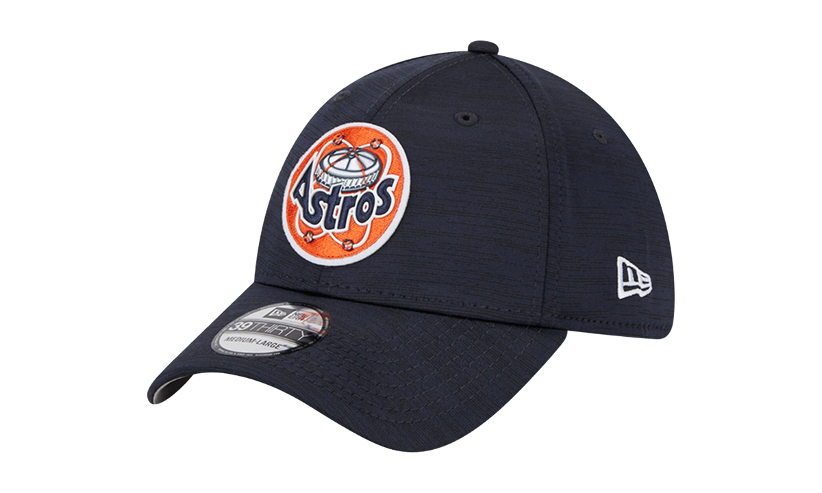 39THIRTY Houston Astros 2023 Clubhouse Flex Fit Hat "Navy / Grey - Under Brim" NE853