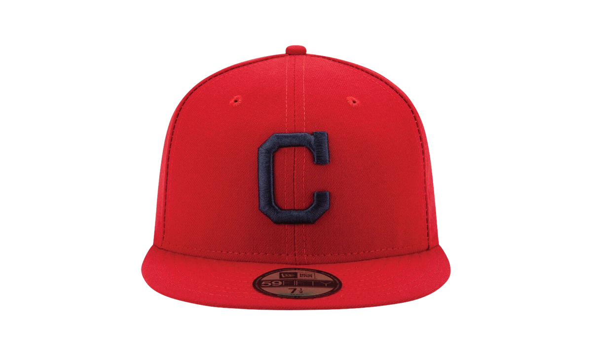 59FIFTY Cleveland Indians On-Field Authentic Collection Fitted Hat "Red" NE930